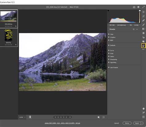 Set Up Raw Defaults In Adobe Camera Raw