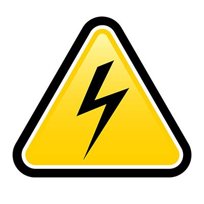 Electrical Warning Signs - ClipArt Best