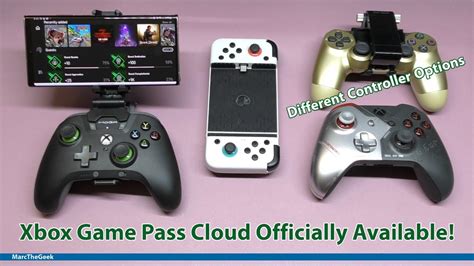 Xbox Game Pass Cloud Officially Available Different Controller Options Youtube