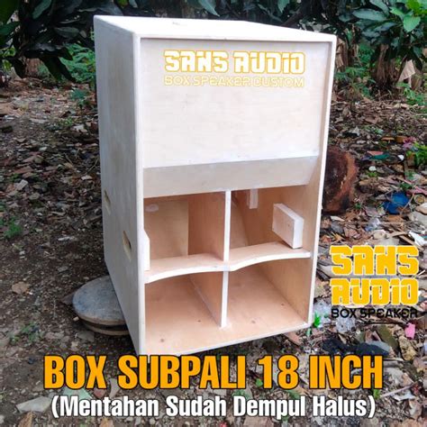 Jual Box Speaker Subpali Supali Inch Shopee Indonesia