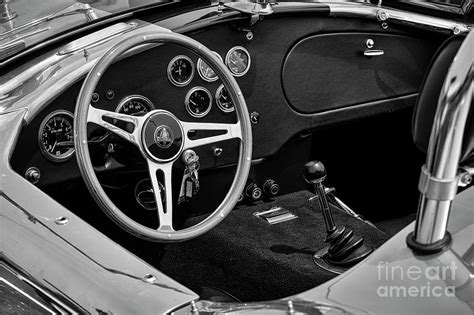 Shelby Cobra Interior Photograph by Dennis Hedberg - Fine Art America