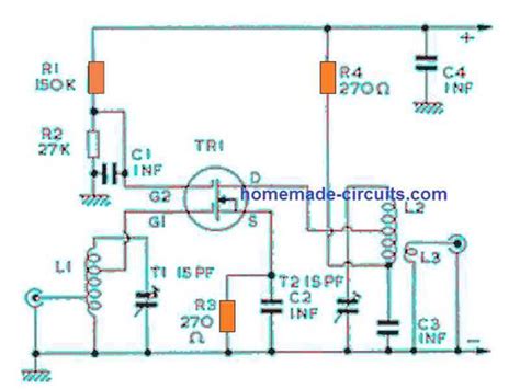 Rf Amplifier Circuit Schematic