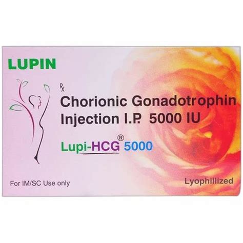 Human Chorionic Gonadotropin HCG Prescription Treatment Women