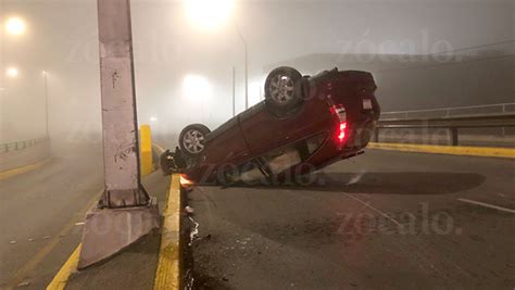 Por Falta De Precauci N Termina Volcado En Perif Rico Al Norte De