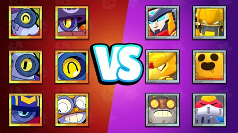 Robots Vs Mecha Brawler Brawl Stars Youtube