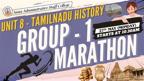 Complete Tamil Nadu History In 1 Live Marathon Class Tnpsc Group 1