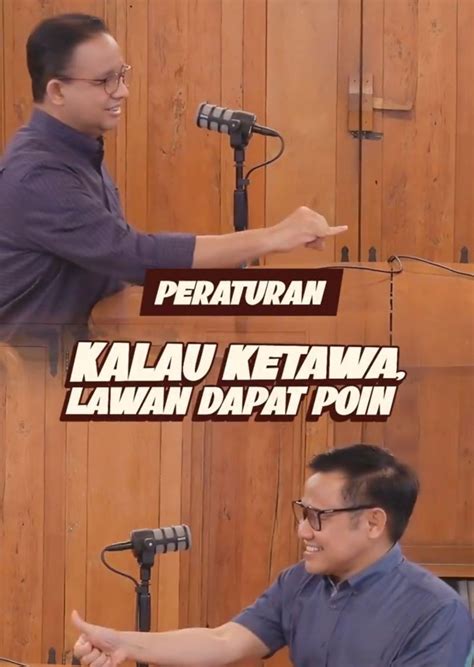 Jelang Debat Cawapres Cak Imin Latihan Main Kuis