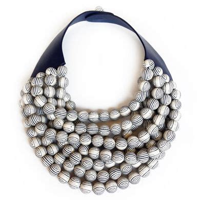 Rossana Fani Statement Necklace Pearl Necklace Jewelry