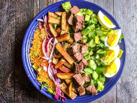 Pittsburgh Cobb Salad And Creamy French Dressing My Life Cookbook Low Carb Healthy Everyday