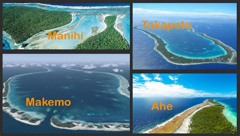 Les Atolls De Tuamotu Voyage Carte Plan