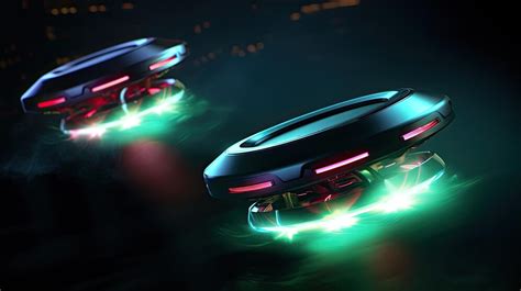 premium ai image magnetic hoverboards gliding