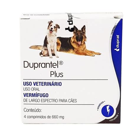 Compre Vermifugo Duprantel Plus Para Caes Na Farmacia De Bicho