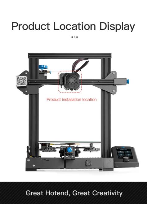 Ender 3 V2 Full Hotend 8 3d Printer Spare Parts Wholesale Mall