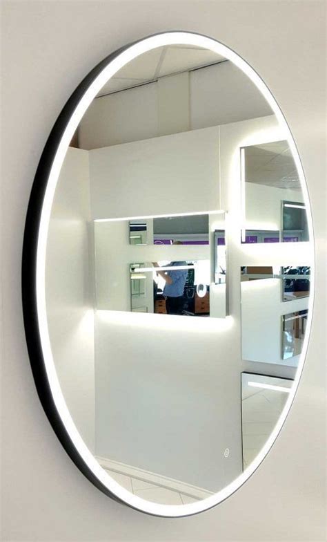 Buy Black Frame Led Mirror Demister 700mm Danik Bathroom