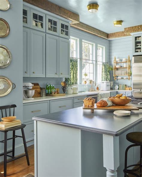 Sherwin Williams Dutch Tile Blue SW 0031 Kitchen Interiors By Color