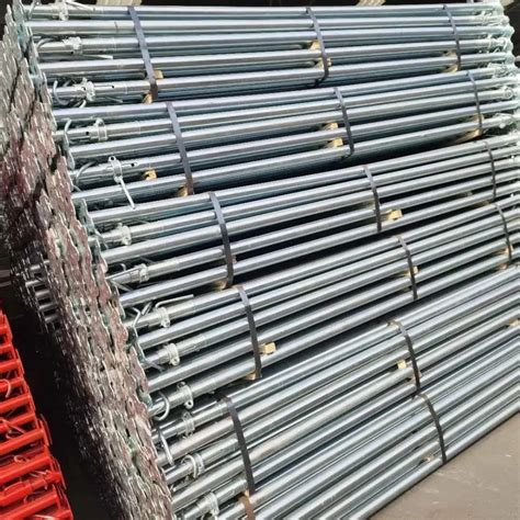 Galvanized Adjustable Heavy Duty Shoring Prop For Construct Scaffolding