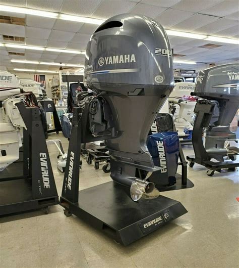 Slightly Used Yamaha Hp Stroke Outboard Motor Engine For Sale On