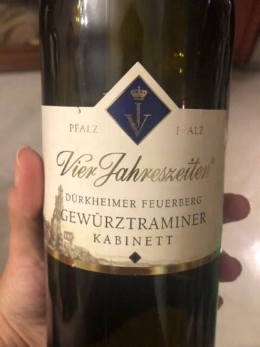 Vier Jahreszeiten Durkheimer Feuerberg Gewürztraminer