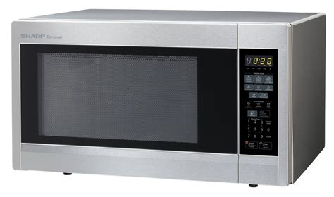 Sharp Countertop Microwave Oven Zr551zs 1 8 Cu Ft 1100w Stainless Steel With Sensor Cooking N7