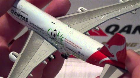 Gemini Jets 1400 Qantas 747 400 World Cup Unboxing 1080p Youtube