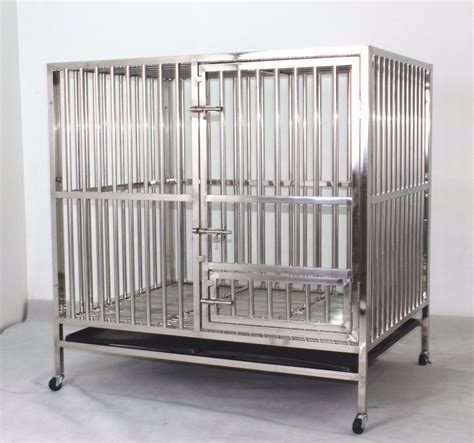 Stainless Steel Dog Cages - Puppycom Dog Training School