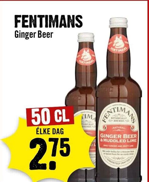 FENTIMANS Ginger Beer Aanbieding Bij Dirck 3