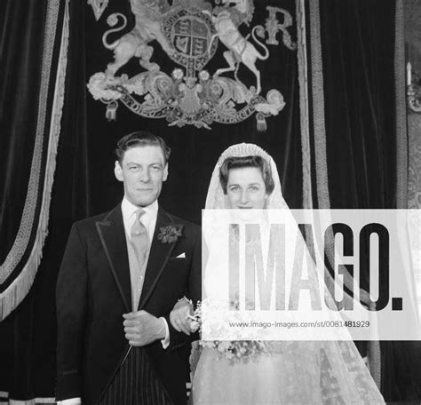 24 April 1963 Official Portrait For The Royal Wedding Of Princess Alexandra Of Kent And Angus