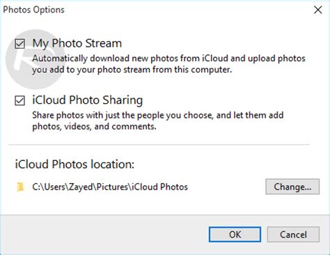 Enable And Sync iCloud Photos In Windows 10, Here's How | Redmond Pie