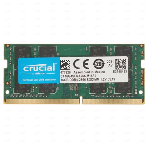 Crucial Sodimm Ddr F X