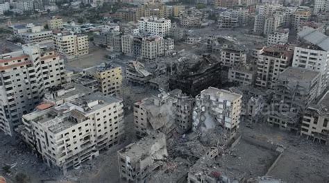 Scale of destruction revealed in devastating drone footage of Gaza ...