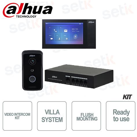 Surveillance DVR Kits Dahua Complete Surface IP Villa Video Door Phone