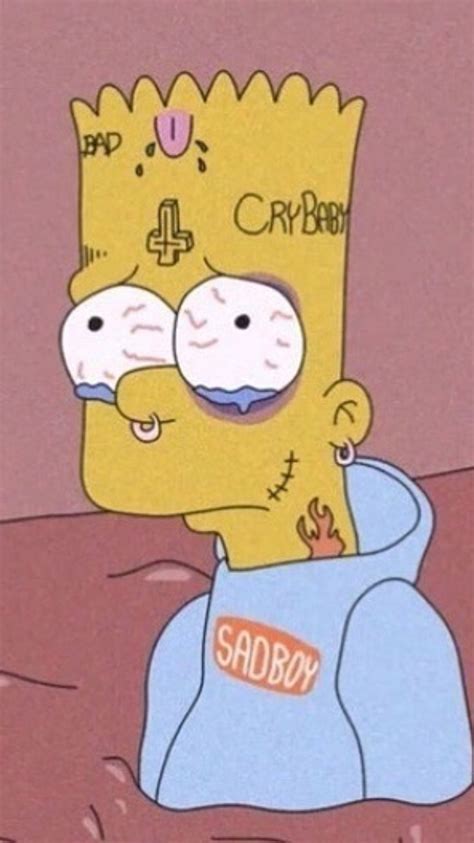 Bart Simpson Aesthetic Sad Wallpapers on WallpaperDog