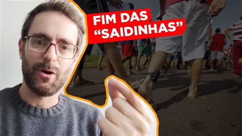 C Mara Aprova Fim Das Saidinhas Youtube