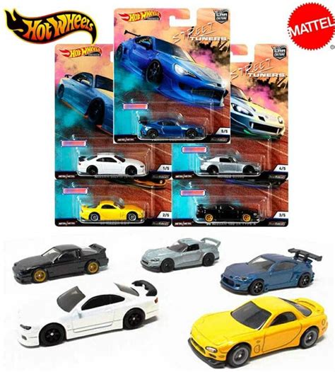 Hot Wheels Premium Car Culture Street Tuners Set Of 5 JDM Etsy UK