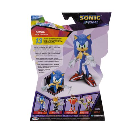 New Sonic Prime Line Of Action Figures, Playset, And Plush Toys Set To ...