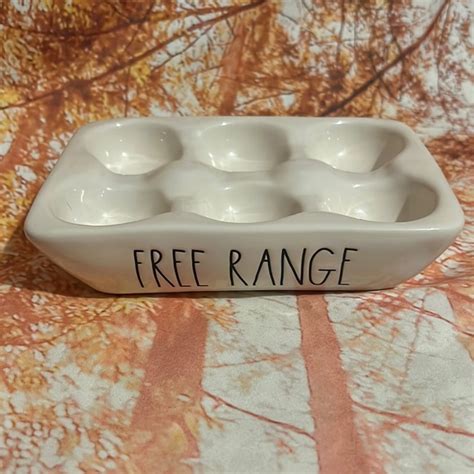 Rae Dunn Kitchen New Rae Dunn Farm Fresh Ceramic Egg Crate Poshmark