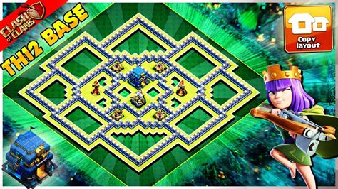 NEW STRONGEST Town Hall 12 TH12 Trophy Base With CopyLink 2022