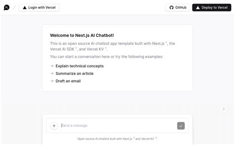 【チャットボット】aiツール「nextjs Ai Chatbot」の機能や使い方・メリットを詳しく解説 Ai ナビ