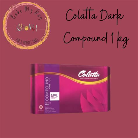 Jual Colatta Dark Compound 1 Kg DCC Shopee Indonesia