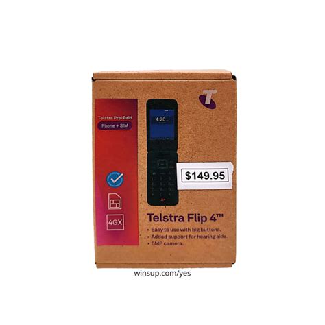 Telstra Flip 4 Modern Essentials Meet Classic Design