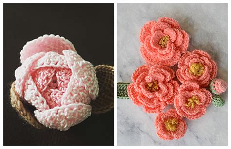 Peony Flower Free Crochet Patterns Paid Diy Magazine