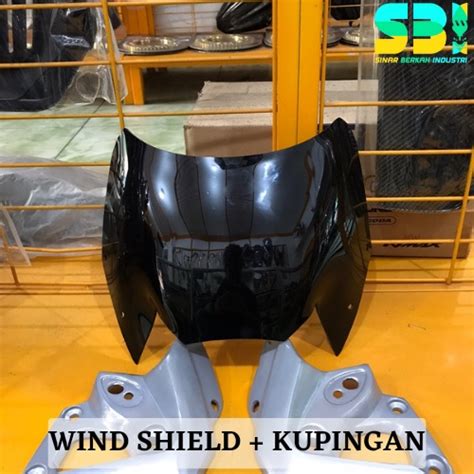 Jual Visor Tiger Revo Kaca Tebal Mm Wind Shield Model Barong Tameng