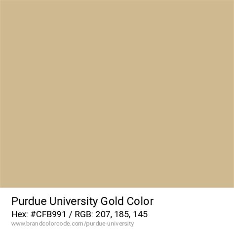 Purdue University Brand Color Codes » BrandColorCode.com