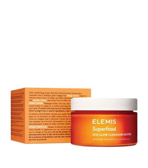 Elemis No Colour Superfood AHA Glow Cleansing Butter 90g Harrods UK