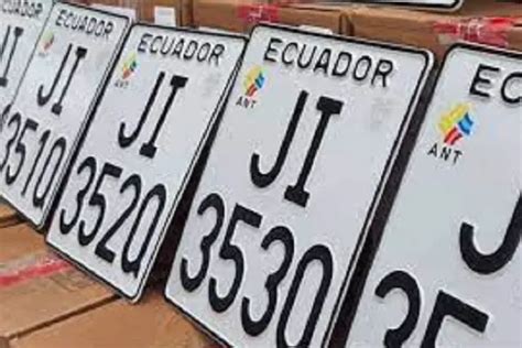 Placa Para Motos Ecuador Gucyi