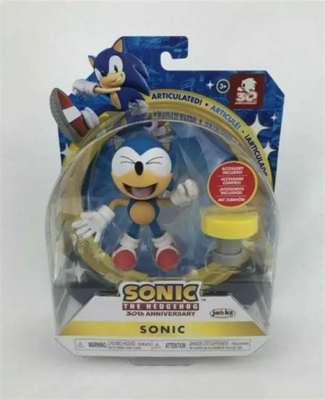 Jakks Pacific Sonic The Hedgehog Th Anniversary Brand New Rare