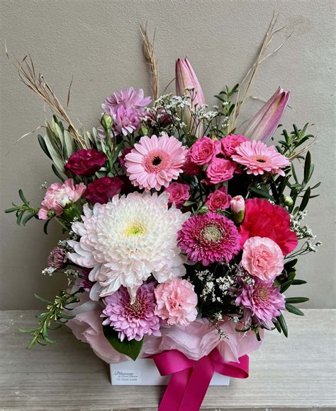 Pretty Pinks Arrangement - Blossoms of Tweed Banora Florist
