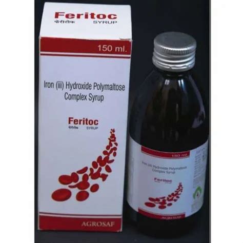 Agrosaf Iron III Hydroxide Polymaltose Complex Syrup, Packaging Type ...