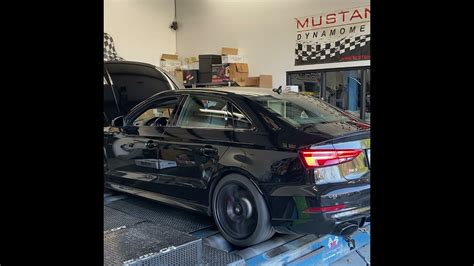 Audi Rs3 Unitronic Stage 1 E70 Mustang Dyno 490awhp And Dynojet Run