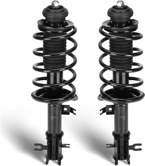 Autoshack Front And Rear Complete Struts Coil Springs And Shock Absorbers Set 4